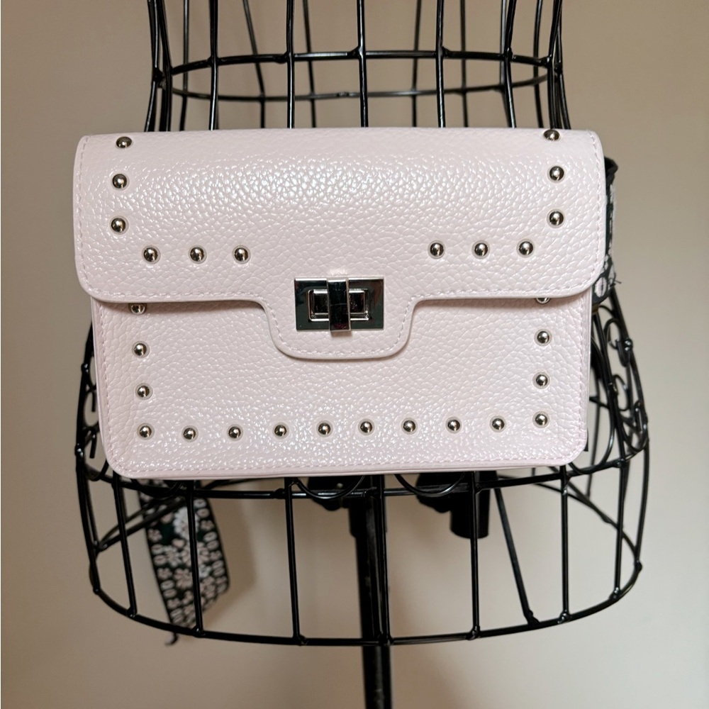 $10 MEMORIAL DAY BLOWOUT Pink Studded Women's Belt Bag adjustable belt